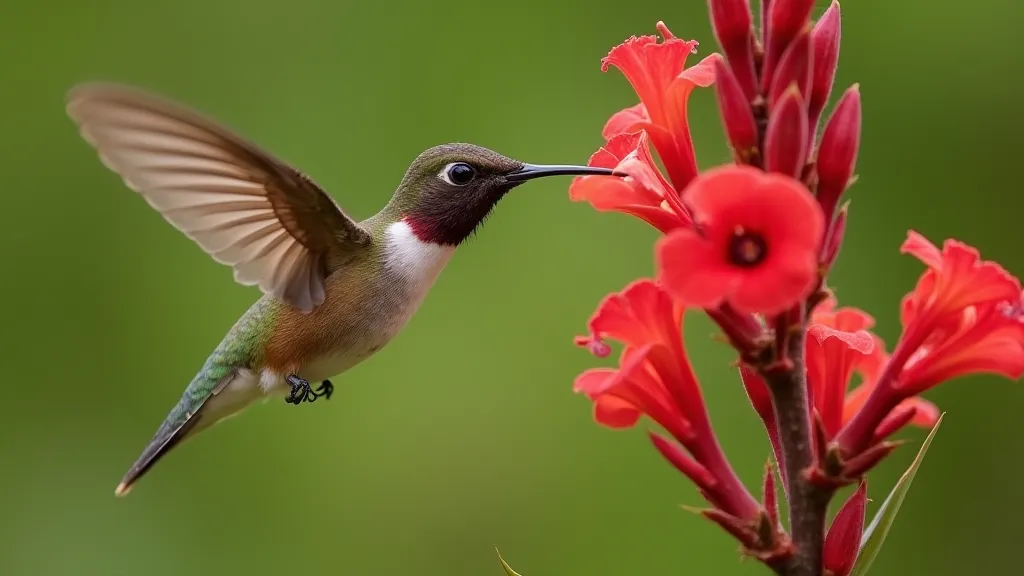 Rufous Hummingbird in Seattle