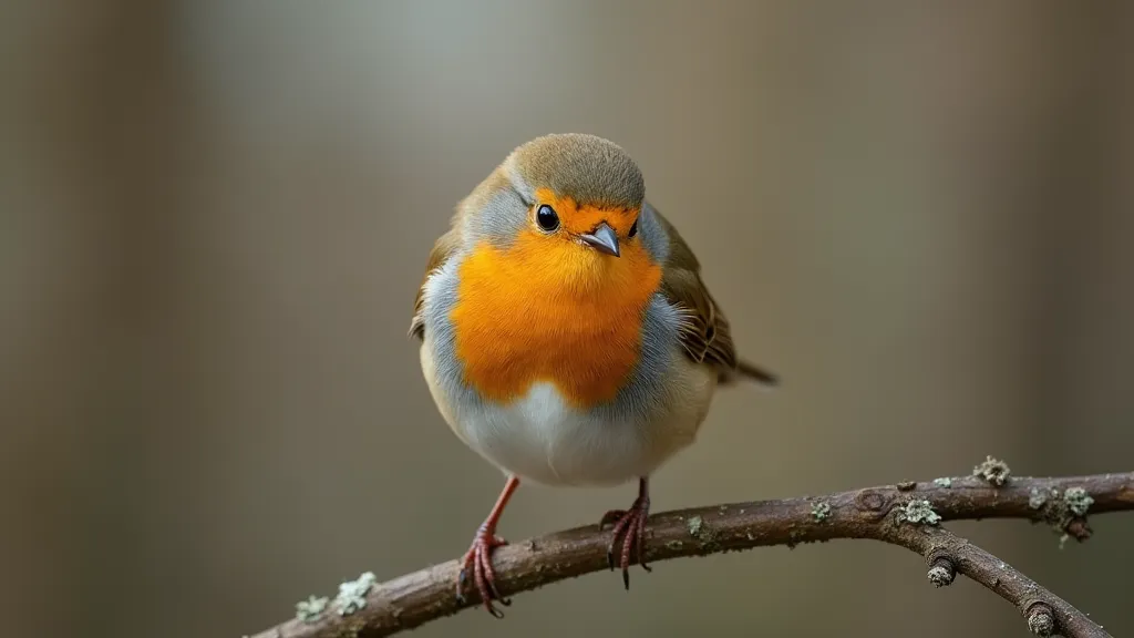 Robin on a branch